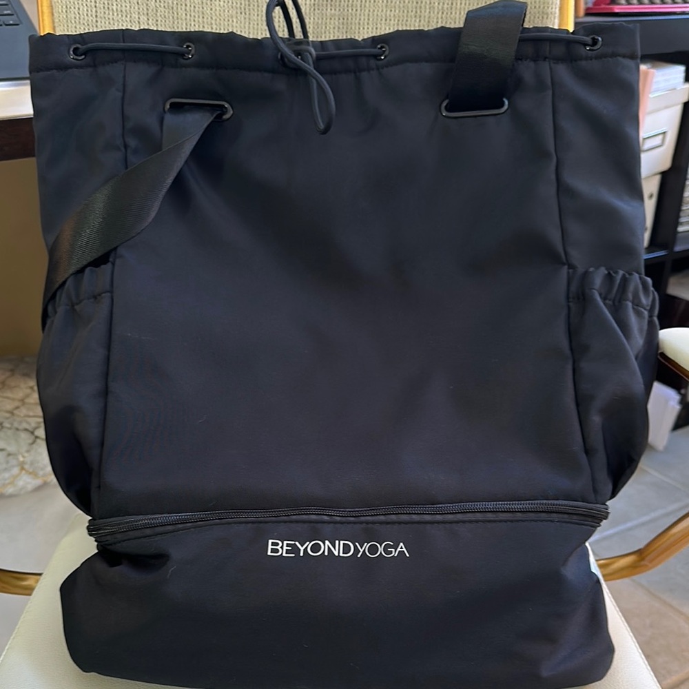 Beyond Yoga Black Tote Bag